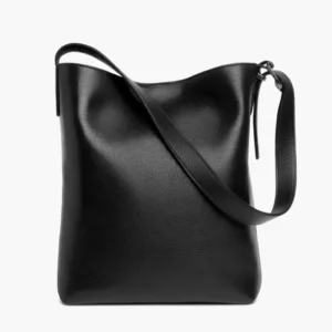 Leather Bucket Bag
