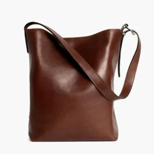 Leather Bucket Bag