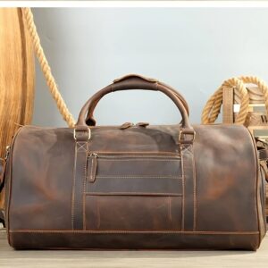 Leather Duffle Bag